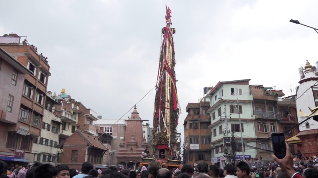 रातो मत्स्येन्द्रनाथ : आज साँझ नरिवल खसाल्ने जात्रा