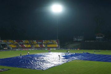 नेपाल र युएईबीचको खेल बर्षाले अवरुद्ध