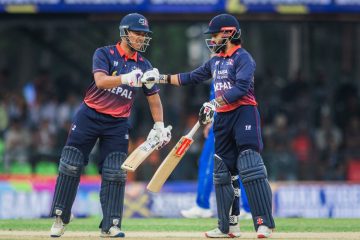 नेपाल यूएईसँग ६ विकेटले पराजित
