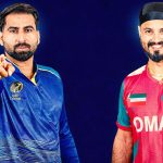 यूएईले ओमानलाई दियो २६९ रनको लक्ष्य