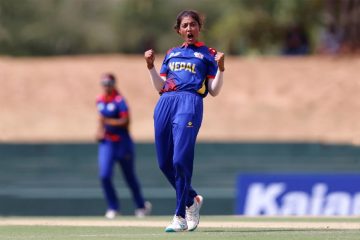 नेपालद्वारा रूवान्डालाई ३८ रनले पराजित