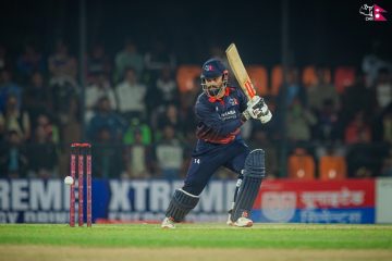 नेपालद्वारा  यूएई ८ विकेटले  पराजित, कुशलले बनाए ८४ रन