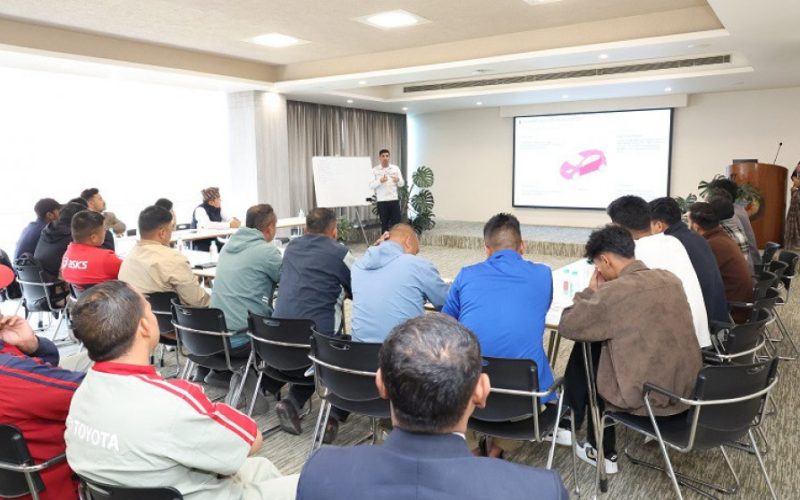 नाइमाको समन्वयमा हाइब्रिड सवारी साधनसम्बन्धी प्राविधिक तालिम सम्पन्न