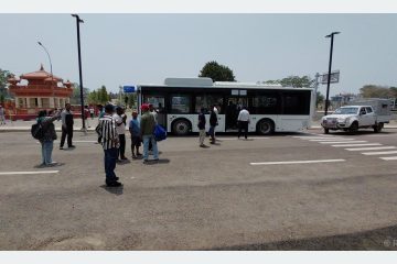 नेपालगन्ज विमानस्थलमा आजदेखि निःशुल्क ट्रलीबस सेवा सुरु