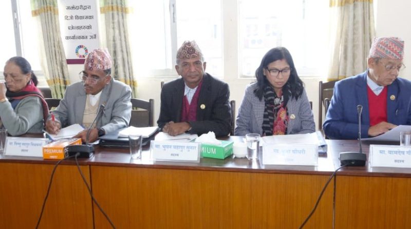 सुशासन समितिको बैठक बस्दै