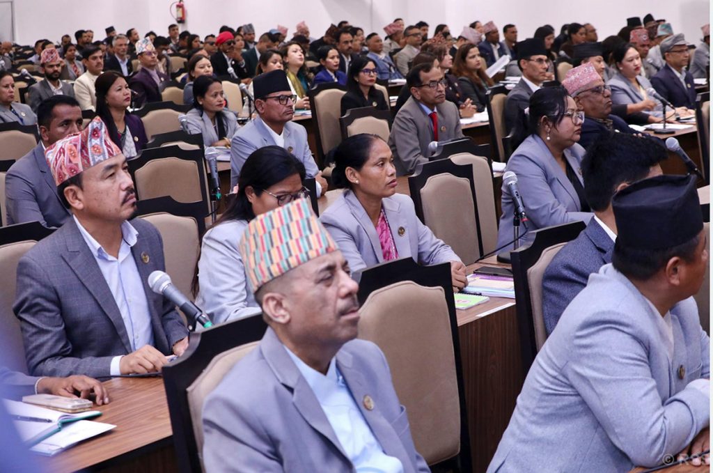 प्रतिनिधिसभाको आजको बैठकमा विभिन्न आठ अध्यादेश पेस